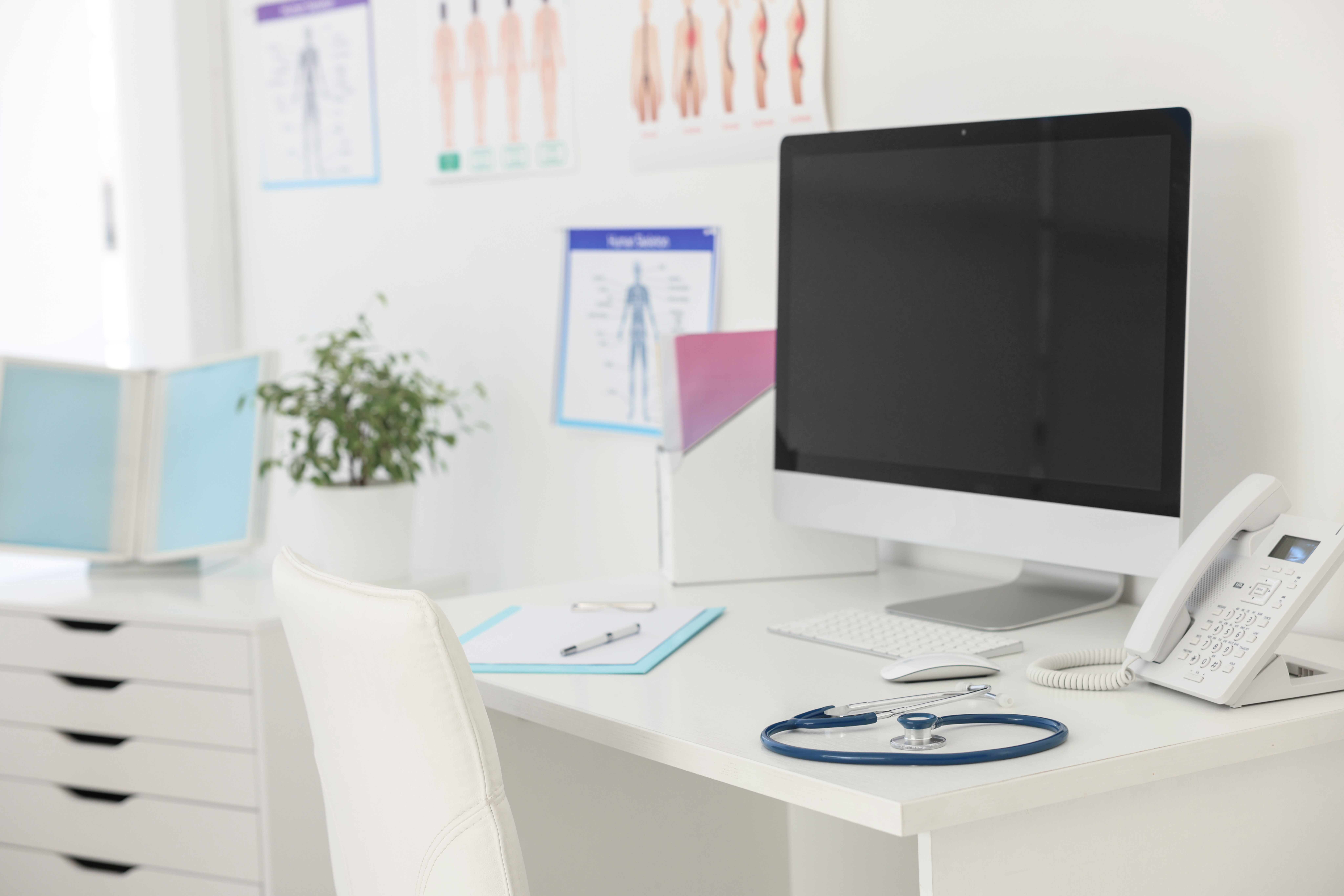 Medical professional desk